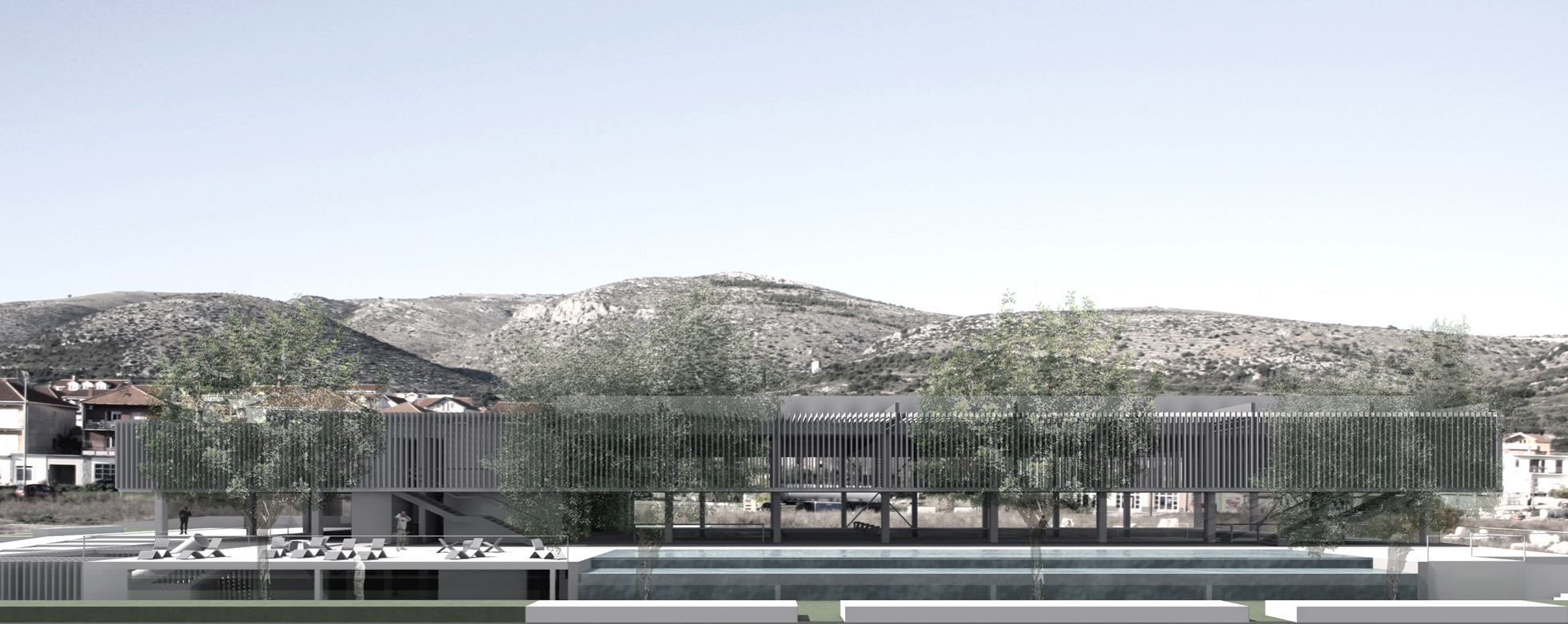 Bazenska dvorana, Trogir